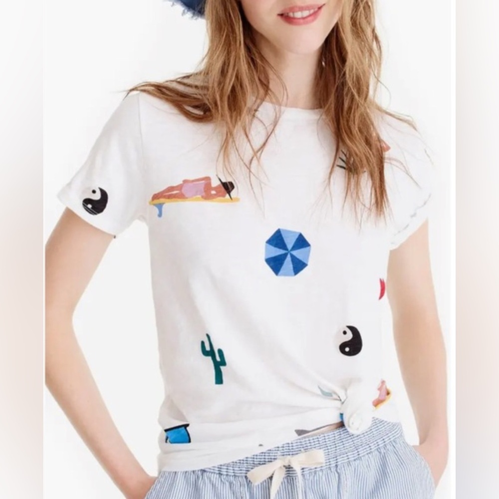 J Crew Summer Tee❤️
